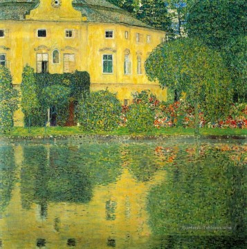 Schloss Kammer sur l’Attersee IV Gustav Klimt Forêt Peinture à l'huile